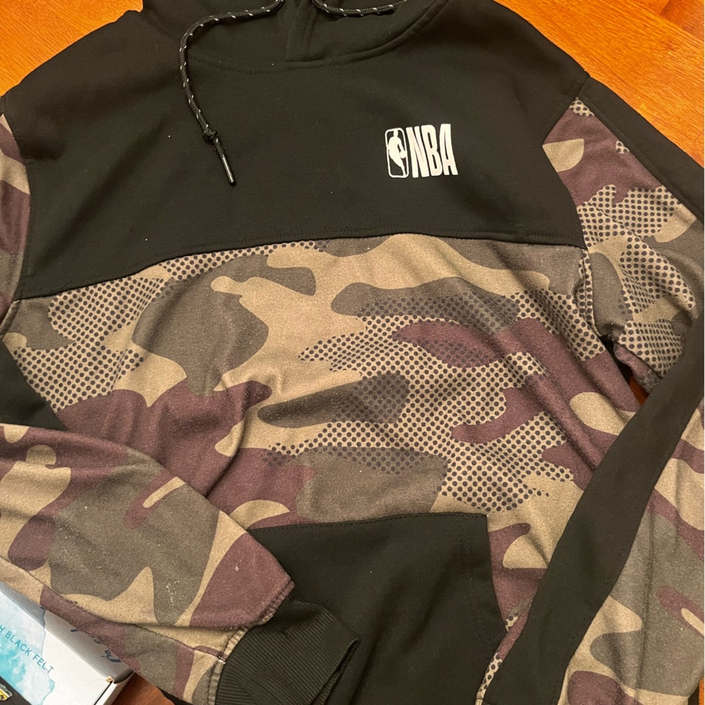 NBA military hoodie - L